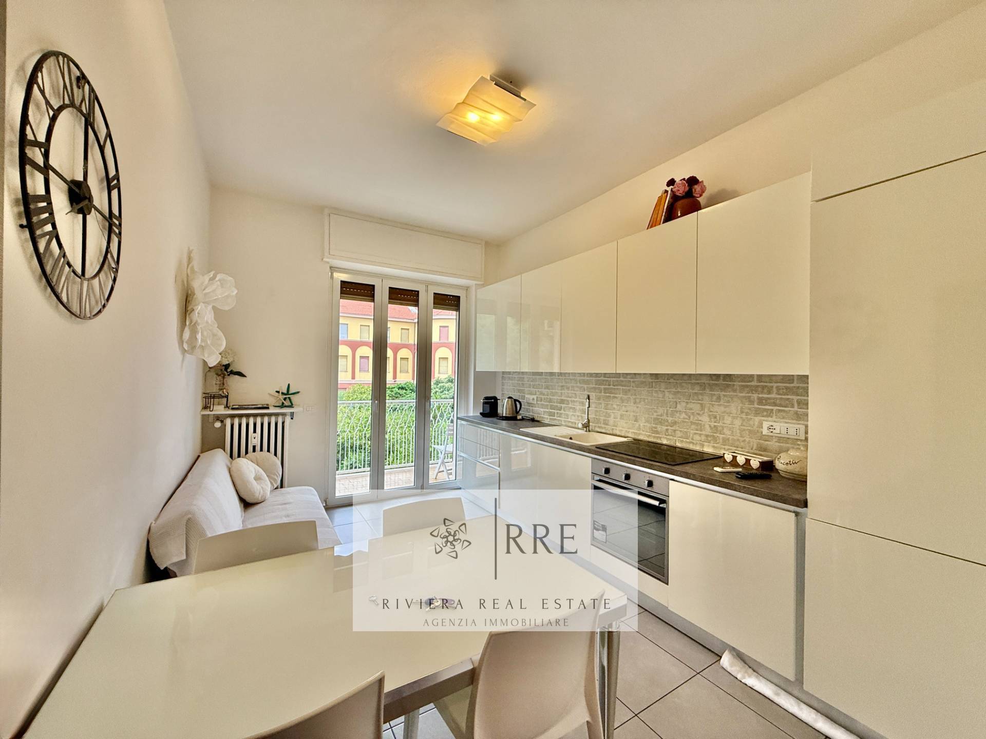 Renovated Four-Room Apartment for Sale in Loano