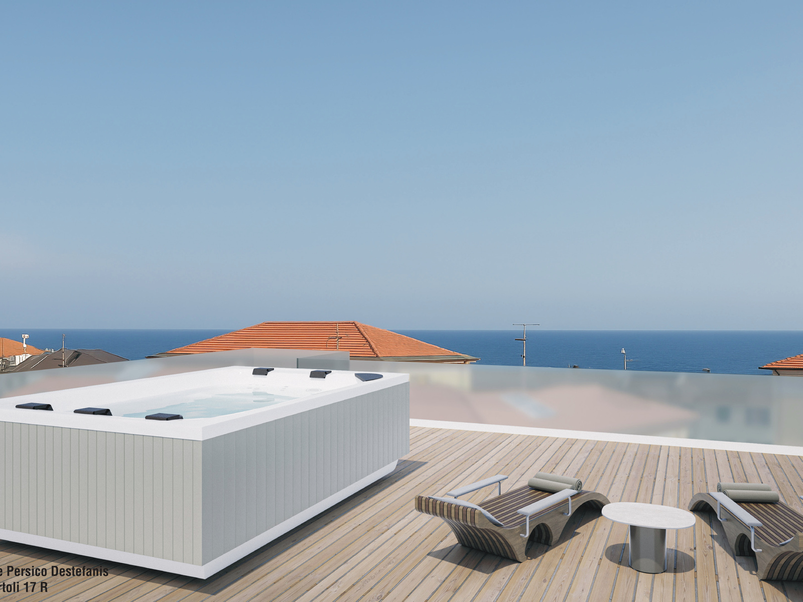 Attico con Vista Mare in un Nuovo Edificio Centrale, Varazze (SV).