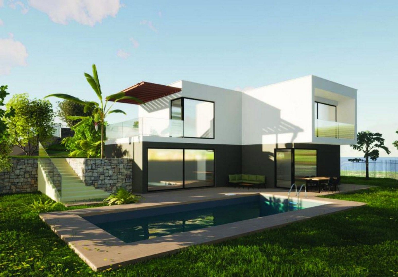 EX26 Progetto per costruzione villa vista mare a Ospedaletti