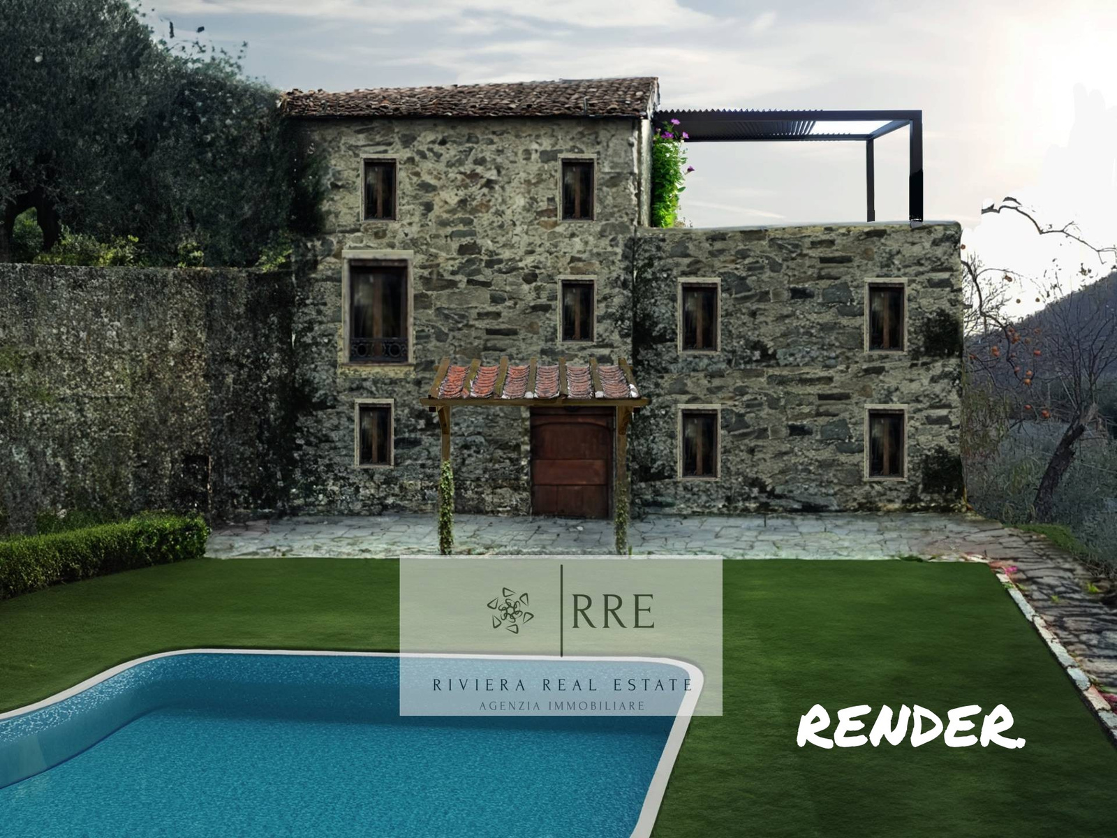 Rustico in vendita a Pieve di Teco - Acquetico case Soprane fraz. Acquetico