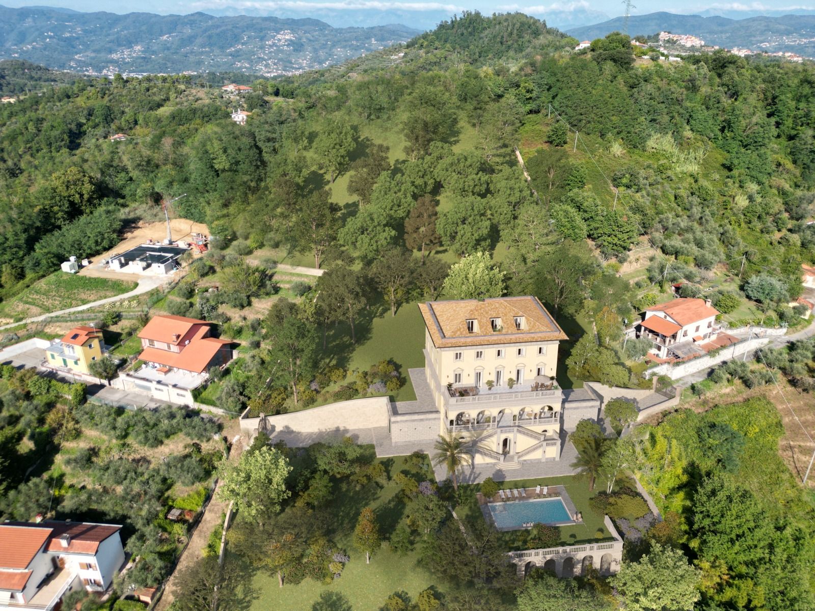 Posizione Dominante sulla Collina di Vezzano