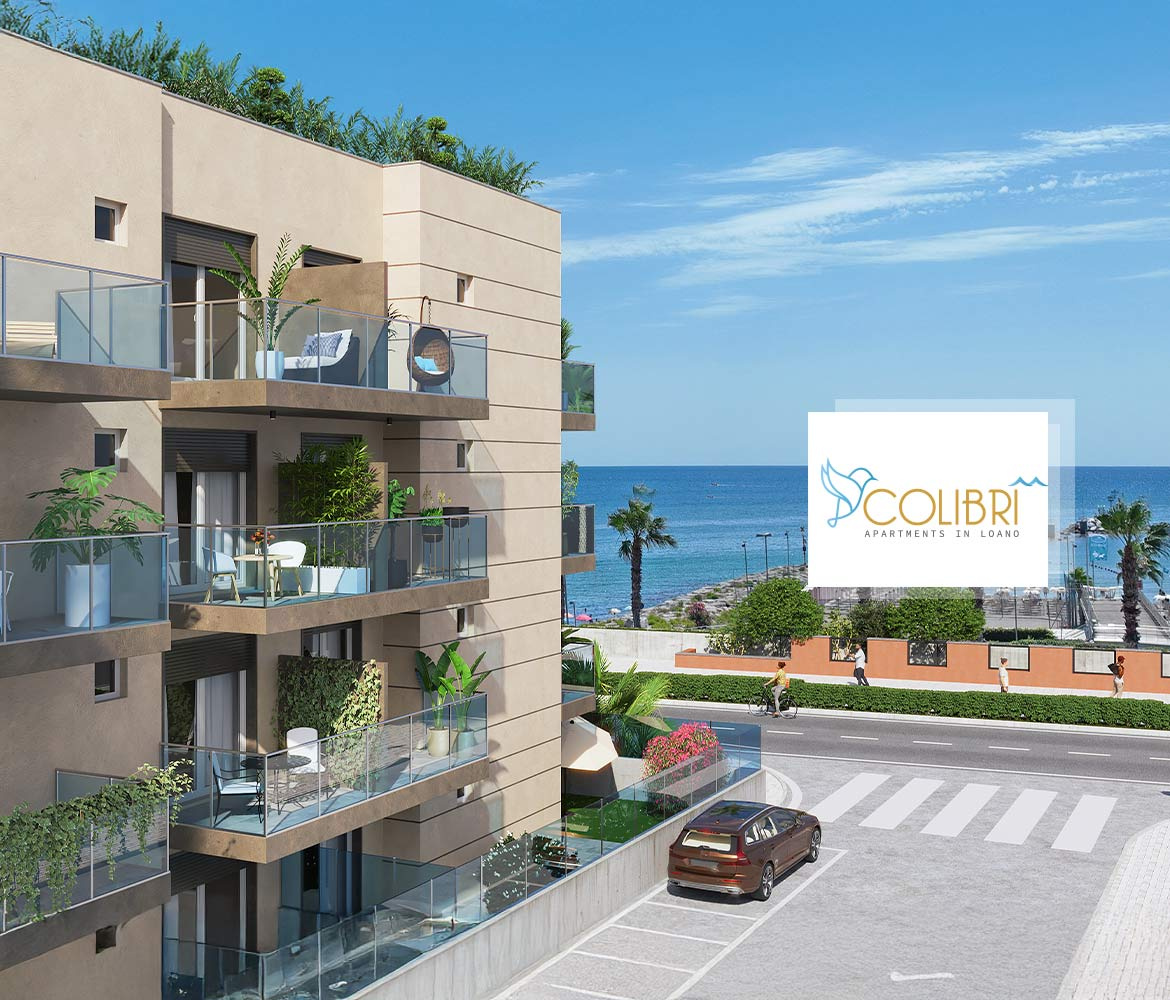 COLIBRì – ESCLUSIVO QUADRILOCALE DI NUOVA COSTRUZIONE CON VISTA MARE