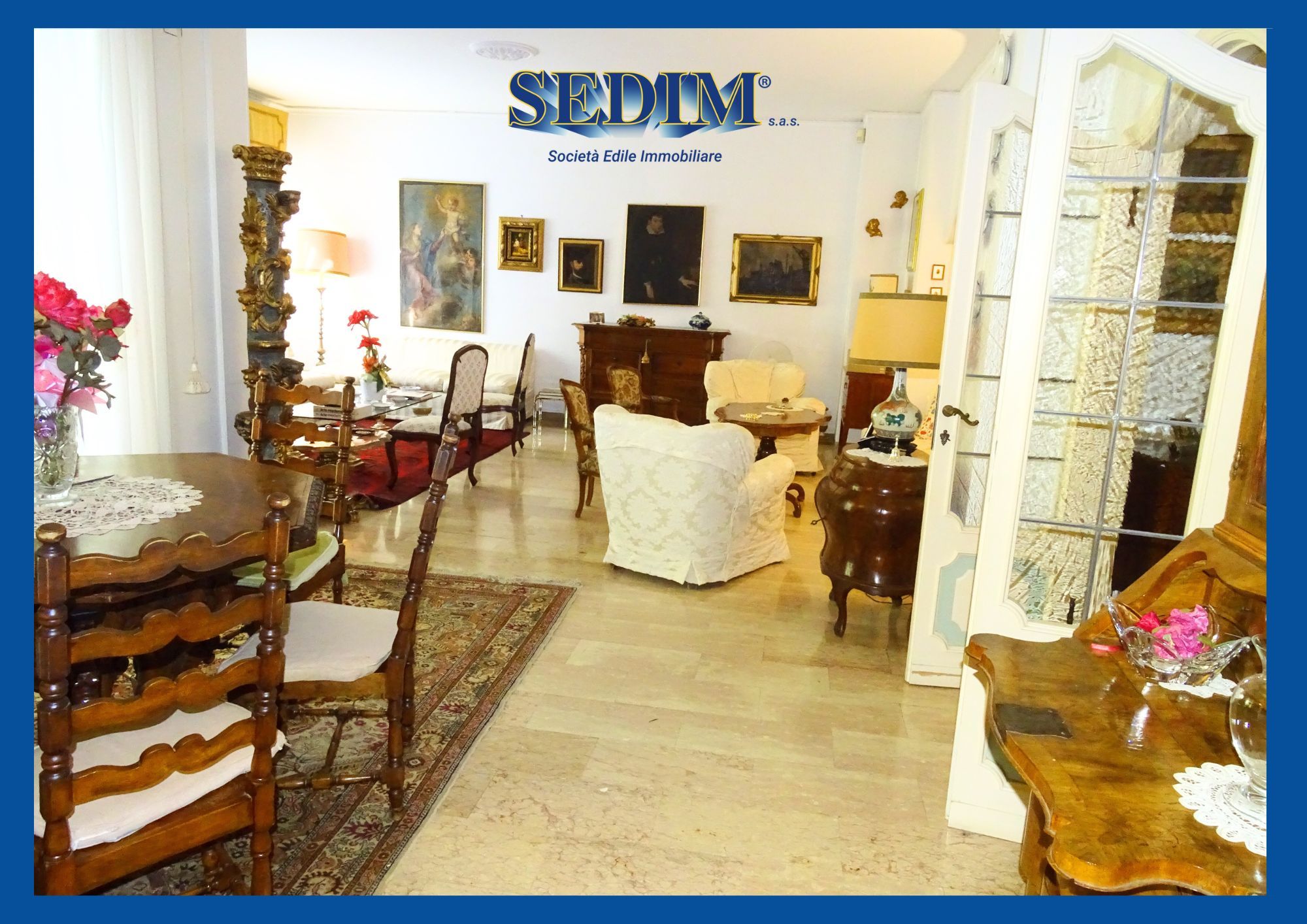 PRESTIGIOSO APPARTAMENTO SU DUE PIANI CON BOX AUTO E GIARDINO PENSILE