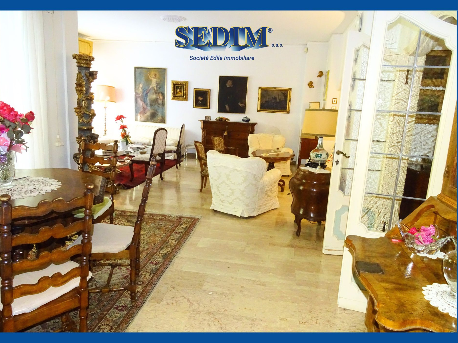 PRESTIGIOSO APPARTAMENTO SU DUE PIANI CON BOX AUTO E GIARDINO PENSILE