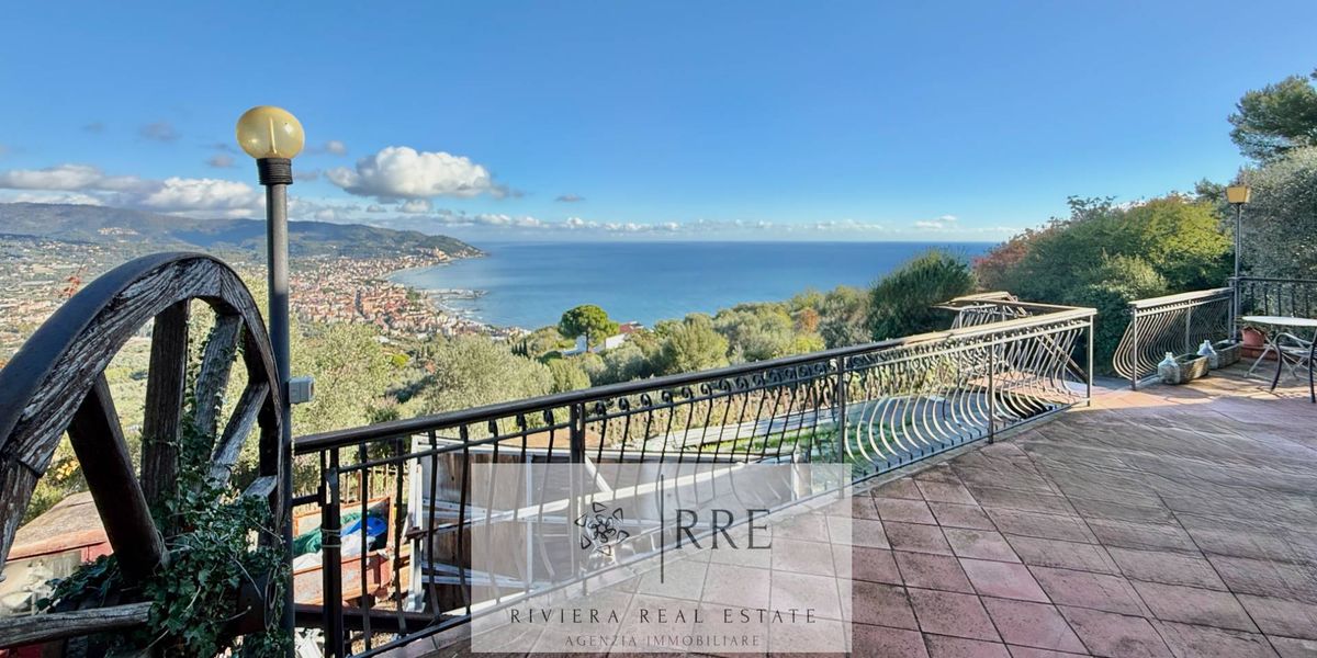 Villa con meravigliosa vista mare