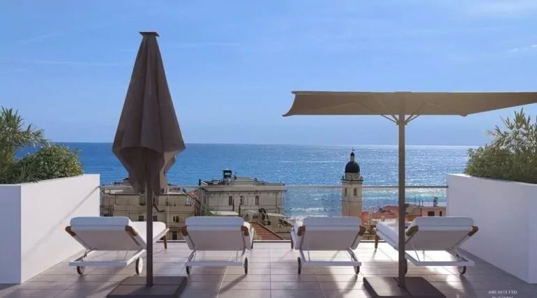 Alassio appartamenti di prestigio nuovi con vista mare