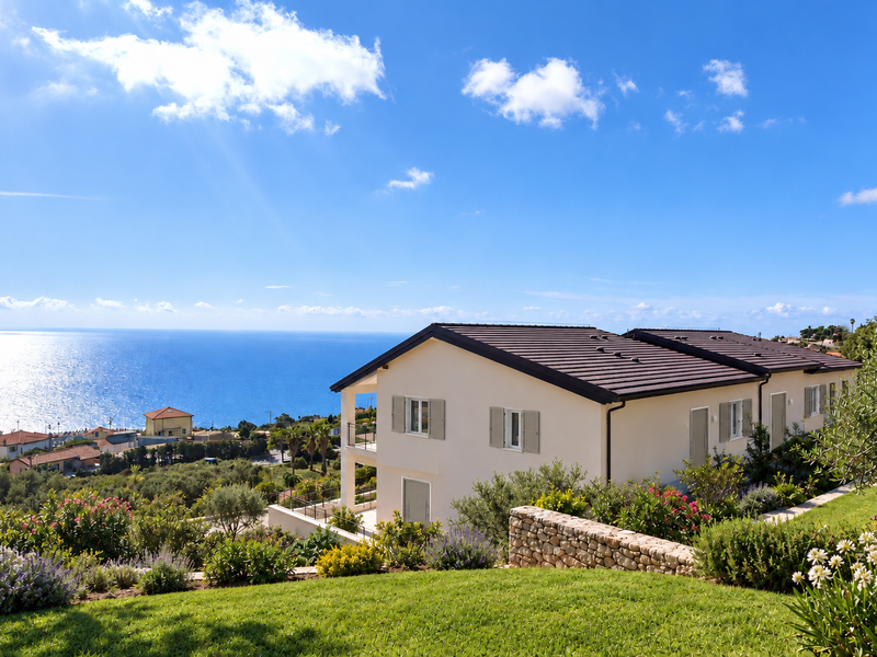 Newly constructed apartment with sea view in Sanremo, Liguria